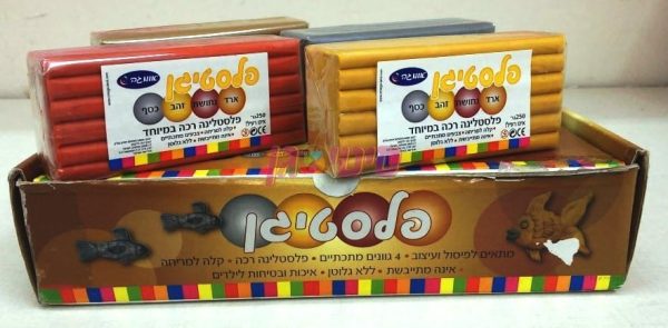 פלסטלינה צבע מטאלי